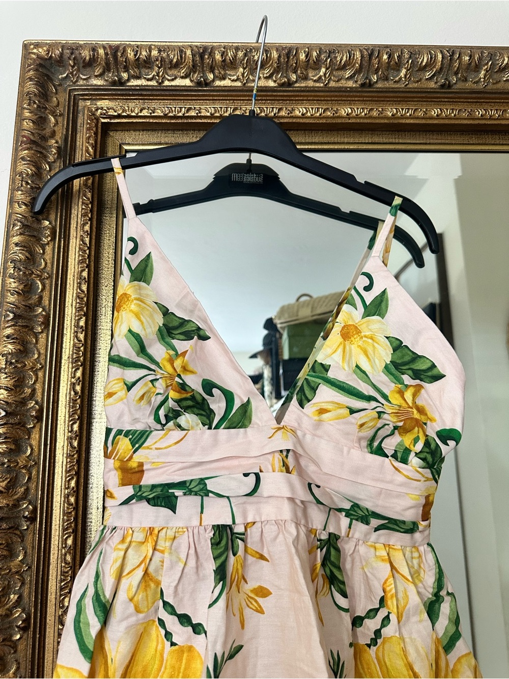 FARM Rio Beleza de Abacaxi Pineapple Beauty Pink Mini Dress - Picture 3 of 6